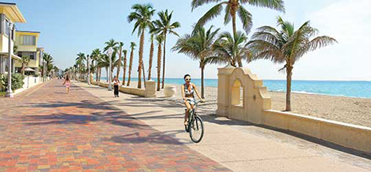 Hollywood Beach Broadwalk, Florida